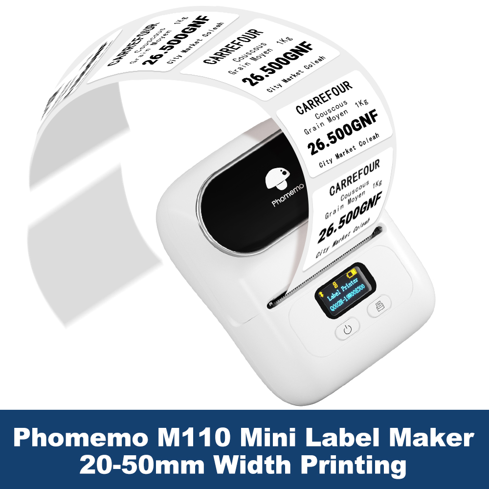 Phomemo Label Printer M110 Lab - Commercial Shirt Printing Machine recension och pris