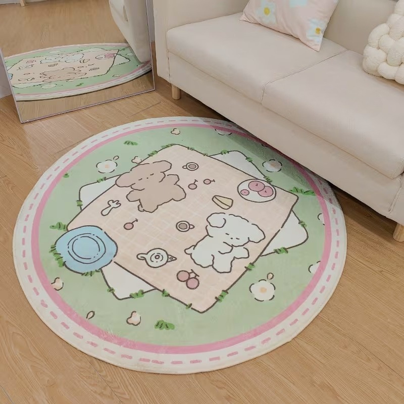 Cute Rabbit Bear Cake Print Ro - Wholesale Commercial Printing recension och pris