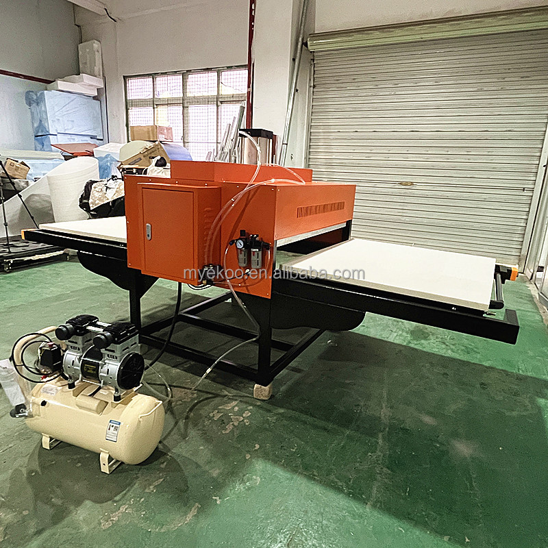 Commercial Pneumatic Double St - Commercial Shirt Printing Machine recension och pris